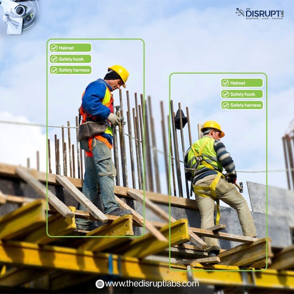 Computer Vision AI to Detect Safety Harnesses at Work