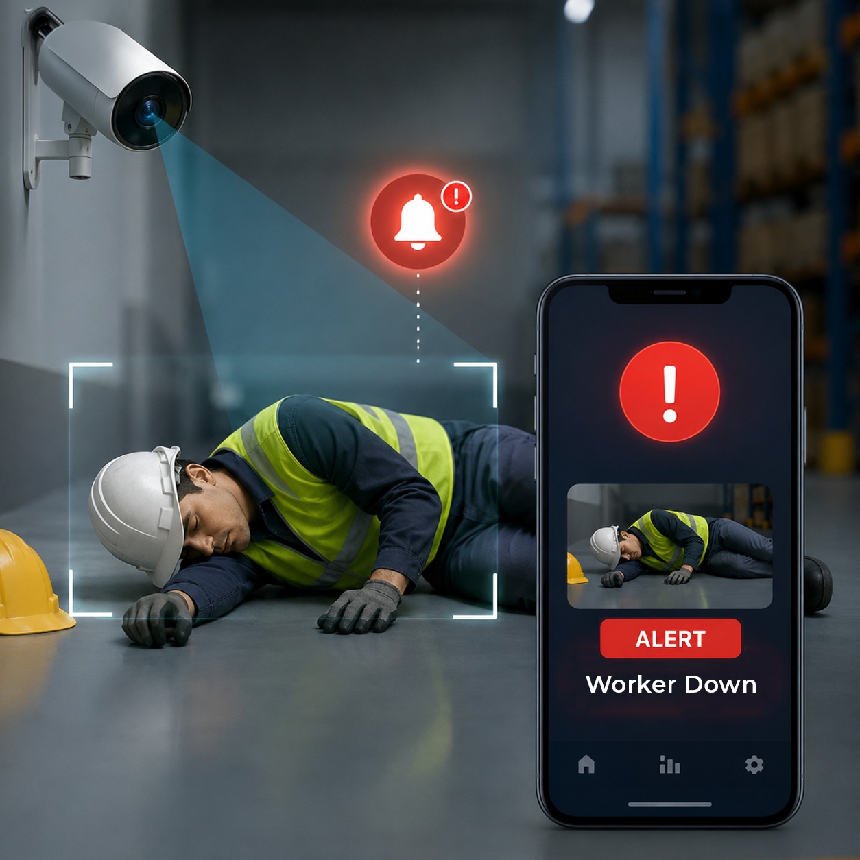 AI Powered Workplace Safety Compliance Smarter Industrial Safety Monitoring with Vision AI 1